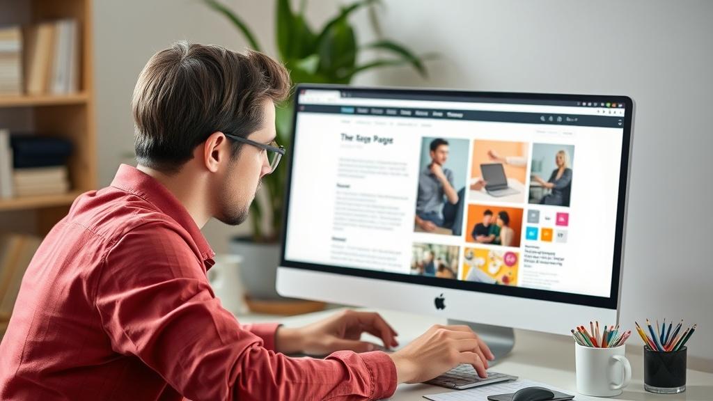 A photo of how a person develops a website. A photo of how a person develops a website.фото